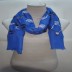 Cotton Chain Work Stole - Royal Blue